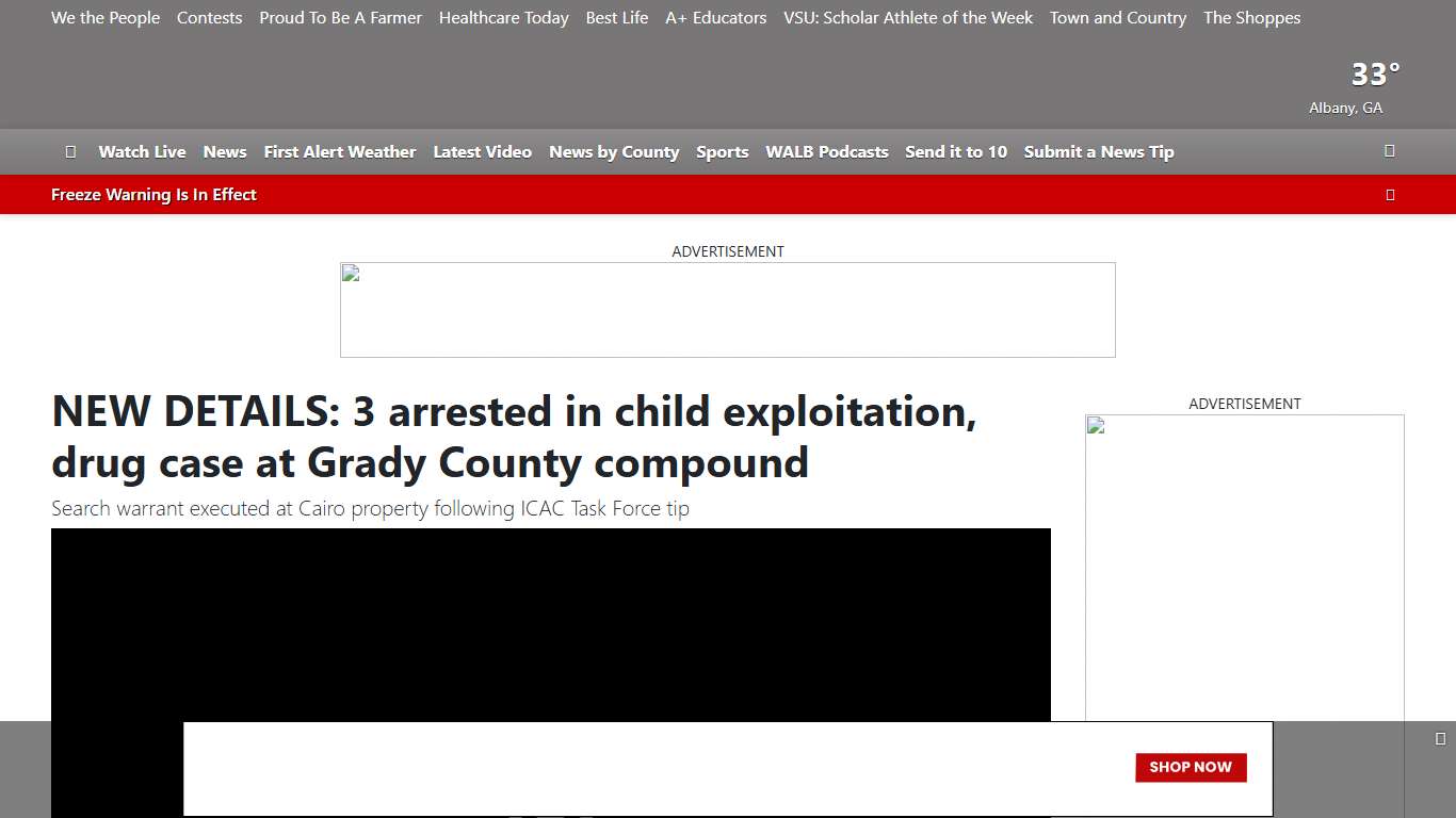 NEW DETAILS: 3 arrested in child exploitation, drug case at Grady County compound